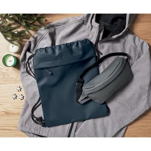 Borsa Bangkok in RPET, Zaino Sportivo Promozionale Sostenibile con Coulisse - Product Image 3