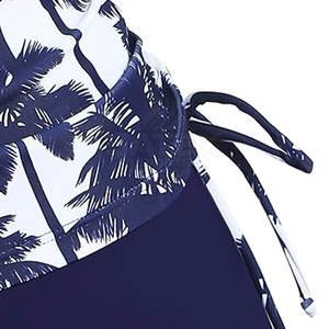 Ensemble de maillot de bain 2 pièces pour femme, haut et short, écologique, séchage rapide, Spandex/Polyester, extensible et confortable, logo sur le devant - Product Image 6