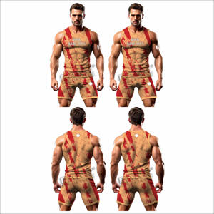 ชุดป้องกันผื่นพิมพ์ซับลิเมชันชุดป้องกันผื่นคันที่มีน้ำหนักเบา - Product Image 6