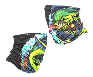 Unisex logotipo personalizado impreso cuello polaina máscara totalmente sublimación secado rápido Buffs tubo sin costuras deportes pesca 100% poliéster conjuntos - Product Image 4