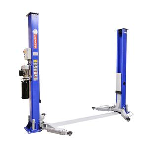 Pont élévateur automobile à deux poteaux de qualité supérieure pour une utilisation en extérieur, supportant des véhicules de 6 tonnes, cadre en acier robuste, levage en douceur - Product Image 2