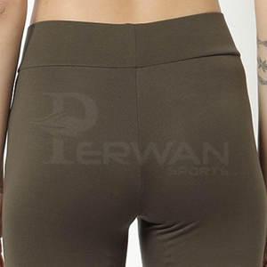 Meilleures ventes Leggings de yoga sur mesure pour femmes Leggings de fitness à motif solide Legging personnalisé pour femmes - Product Image 5