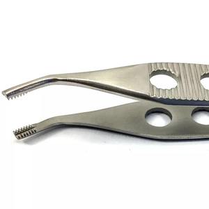 Adson คีมปากคีบเนื้อเยื่อ brauns สีน้ำตาล12ซม. คีมผ่าตัดปากคีบปากคีบโค้ง - Product Image 4