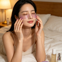Patchs oculaires en hydrogel cristallin doux, nourrissants et longue durée, de haute qualité, OEM ODM