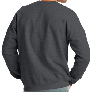 Sweat-shirt à capuche unisexe en molleton polyester/coton de haute qualité, couleur unie, brodé, anti-boulochage, pas cher, pour homme - Product Image 5