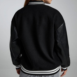 Haute qualité personnalisé Baseball dames uniforme manteau femmes XL décontracté Bomber veste respirant tissé tissu pour la saison d'automne - Product Image 4