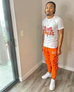 กางเกงวิ่งสำหรับผู้ชายทรงสลิมฟิตแฟชั่นขายดี - Product Image 5