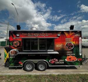 Bar mobile personnalisé bon marché Food Truck cuisine complète remorque pour snack et hot-dog pour les services alimentaires de concession - Product Image 1