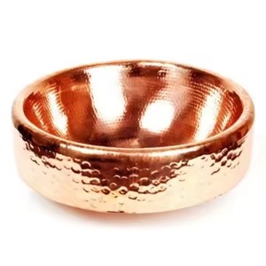 Tazón de Comida de Cobre Hecho a Mano, Tazón para Mezclar Pulido a Espejo, Calidad Superior - Product Image 2