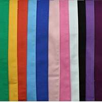 Bandana carrée en soie de qualité supérieure, couleur unie, personnalisable, style urbain, quatre saisons, vente en gros