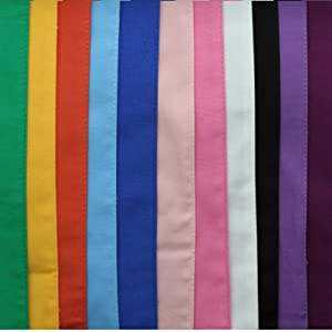 Bandana pour animaux de compagnie en coton de qualité supérieure, plusieurs couleurs unies, bandana triangulaire personnalisé, en gros - Product Image 4