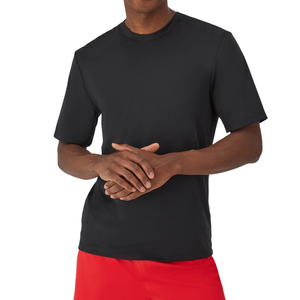 Camiseta de Manga Corta con Cuello Redondo para Hombre, Venta al por Mayor, Logotipo Personalizado, Camiseta Deportiva para Gimnasio, Camiseta de Manga Corta con Cuello Redondo de Corte Regular para Hombre - Product Image 1