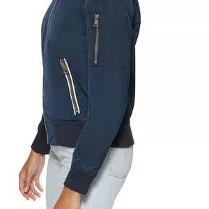 Blouson aviateur en nylon élégant de meilleure qualité pour femmes Design personnalisé pour la saison d'hiver 2025 en vente! - Product Image 2