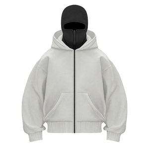 OEM & ODM Style Ninja Masque Complet Sweats à Capuche Streetwear 100% Coton Épaule Goutte Sweat à Capuche Surdimensionné Pour Hommes - Product Image 2