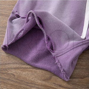 Distressed Ripped Hole Sweat Breathable Fabric Good Seller New Trendy Product Highest Quality <b>Men</b> Wear Acid Washed <b>Shorts</b> - Product Image 6