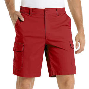 Kivotech Pantalones Cortos de Algodón y Poliéster para Hombre, Pantalones Cortos de Calidad Premium, Personalizados con Patrón Sólido - Product Image 3