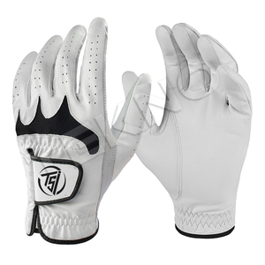 Gants de golf en cuir Cabretta de qualité supérieure les plus vendus à gauche Logo personnalisé Gants de golf de qualité élégante - Product Image 5