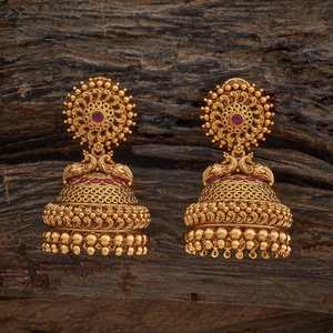 Pendientes Colgantes Chapados en Oro Antiguo con Diseño de Campana Religiosa Vintage, Ideales para Bodas y Fiestas, con Perlas/Diamantes de Aleación como Elemento Principal - Product Image 1