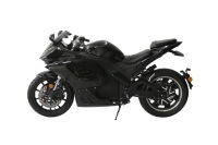 72V 52Ah Large Battery Stealth Black Electric Racing Motorcycle 120km Range Adult Electric Moto Hurricane 1 High Speed Sportbike
