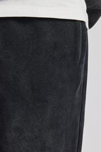 Ensemble de survêtement de qualité supérieure, léger, respirant, streetwear d'hiver, logo personnalisé, broderie usée, lavage à l'acide, coupe évasée - Product Image 6