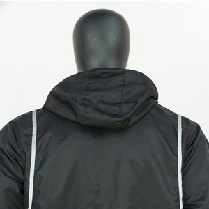 OEM Vente en gros Ensemble piste coupe-vent en nylon de haute qualité Survêtement à rayures réfléchissantes pour hommes - Product Image 6