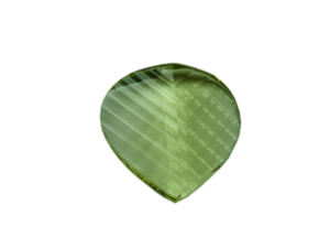 คุณภาพสูง100% เลมอนควอตซ์สีเขียวธรรมชาติพร้อมความมันวาวที่ยอดเยี่ยมอัญมณีเจียระไนแบบเว้าขนาดหลวมที่สวยงามสำหรับเครื่องประดับ - Product Image 3