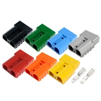 Conector de Batería de Baja Resistencia de 50A y 2 Polos de Alta Corriente para una Conexión Estable de Cable de Alimentación CC