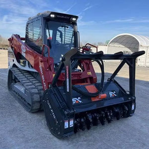 Livraison gratuite TAKEUCHI TL12V2 112hp Skid Steer Loader CE EPA approuvé Chargeur sur chenilles avec chargeur frontal Skid Steer Attachment - Product Image 1