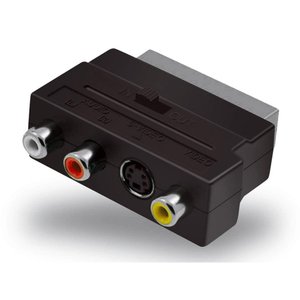 * Outlet * Scart để svhs/RCA Adapter chuyển đổi cho <span class=keywords><strong>VHS</strong></span> Grabber <span class=keywords><strong>Converter</strong></span>-điện tử/máy tính - Product Image 1
