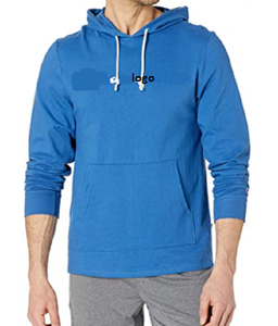 Men's Long Sleeve T-Shirt Hoodie Script Logo 100% Cotton Imported Pull on Closure <b>Machine</b> Wash Lots Sourcing From Bangladesh - Product Image 1