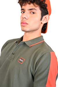 Premium 100% Cotton <b>Satin</b> High Quality <b>Men's</b> Multi-Panel <b>for</b> Polo <b>Shirts</b> Custom Embossed Logo OEM ODM - Product Image 4