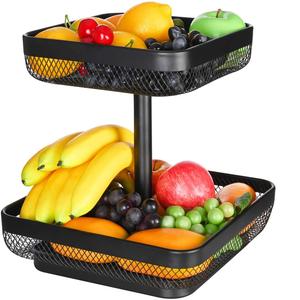 Cesta de fruta decorativa curvada a mano de calidad Superior, diseño personalizado para cesta de frutas y verduras, soporte para cocina usada - Product Image 3