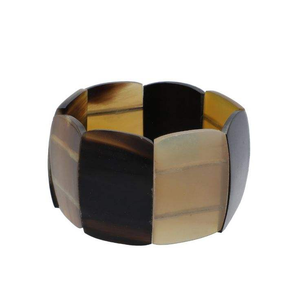 Bracelet en corne de buffle robuste pour un accessoire de mode durable, bracelet en corne de bœuf avec accent personnalisé pour bijoux unisexe - Product Image 5