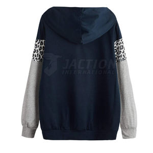 Mode Nouveau Design Respirant Femmes Hoodies Street Style Loose Fit Female Hoodies Impression Personnalisée Logo Hoodie - Product Image 2