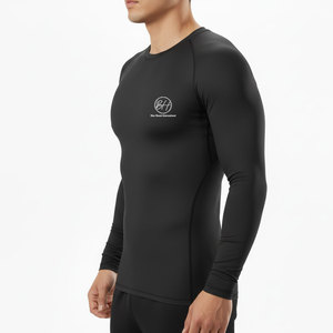 <b>Top</b> Selling Premium Quality Slim Fit <b>Compression</b> Shirt for <b>Men</b> Durable Quick Dry Breathable Wear Active Lifestyle Apparel - Product Image 2