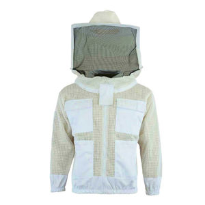 Conception professionnelle 3 couches Ultra maille et coton ventilé apiculture protection unisexe Premium Plus apiculture veste ventilée - Product Image 4