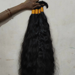 Cheveux brésilien 100% naturels, non traités, tissage de cheveux humains, Temple hair, tissage de qualité - Product Image 1