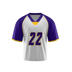 Camisetas de Lacrosse de sublimación Premium con logotipos personalizados: duraderas y cómodas para ligas de Lacrosse profesionales y aficionados - Product Image 1