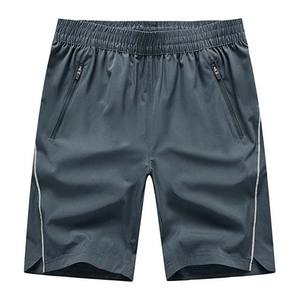 กางเกงวิ่งขาสั้นสำหรับผู้ชาย,กางเกงวิ่งยิมแบบแห้งเร็วกระเป๋ามีซิปสำหรับกีฬากลางแจ้ง - Product Image 2