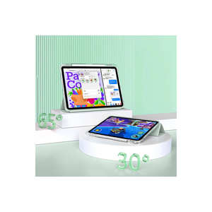 Étui de protection Netzy Premium rose 11 pouces pour iPad Air 13 2025 M3, housse de tablette coulissante magnétique détachable avec airbag pour une protection optimale - Product Image 6