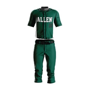 2025 último diseño logotipo personalizado béisbol Jersey pantalón transpirable secado rápido 100% poliéster sublimación desgaste al por mayor béisbol - Product Image 4