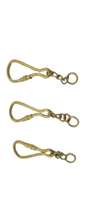 Llavero de plástico con la mejor forma con silbato pequeño de color dorado, diseño decorativo de metal de latón, cantidad a granel para uso diario como regalo - Product Image 5