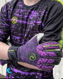 Gants de gardien de but en cuir de qualité supérieure personnalisables - Product Image 3