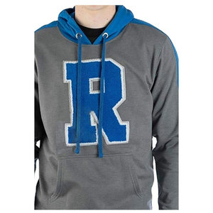 <strong>Custom</strong> Logo Oversized Towel Embroidery hoodies Men Chenille <strong>Embroidered</strong> <strong>Patches</strong> Sweatshirt Pullover Hoodies no string - Product Image 6