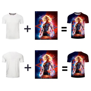 เสื้อยืดแขนสั้นสำหรับผู้ชายเสื้อยืดโพลีเอสเตอร์พิมพ์ลายตามความต้องการสไตล์สตรีท - Product Image 2