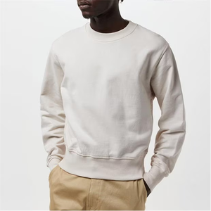 Venta al por mayor de ropa de uso diario sudadera para hombres gota hombro pulóver sudadera suave de algodón duradero - Product Image 3