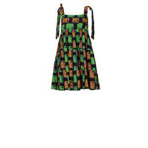 Pure Cotton Floral Tiered Mini <b>Dress</b> XS Size <b>Elastic</b> Waist Breathable and Casual for Daily or Party Use Trendy <b>Dress</b> for Women - Product Image 4