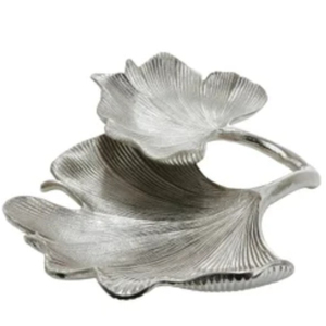 Accesorios de utensilios de cocina de diseño antiguo Cuenco para servir Calidad de lujo Material de metal plateado Cuenco para servir frutas a la venta - Product Image 1