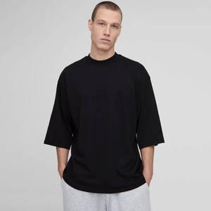 High Quality Wholesale <b>Heavyweight</b> Cotton Plain <b>Men'S</b> <b>T</b>-<b>Shirt</b> Custom Logo Plus Size Sporty <b>T</b>-<b>shirt</b> for <b>Men</b> - Product Image 1