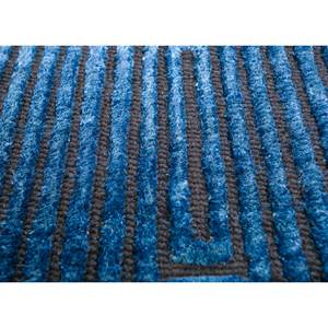 พรมขนสัตว์ผสมไหมถักมือสีเบจและสีน้ำตาลลายเรขาคณิต ผ้าฝ้ายออร์แกนิกสำหรับห้องนั่งเล่น พรมปูพื้นบ้าน/ทางเดิน-Aiws-3007 - Product Image 3